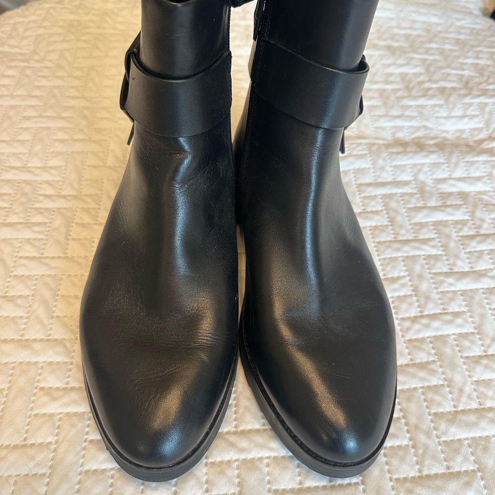 Fitflop Black Ankle Booties with Buckle